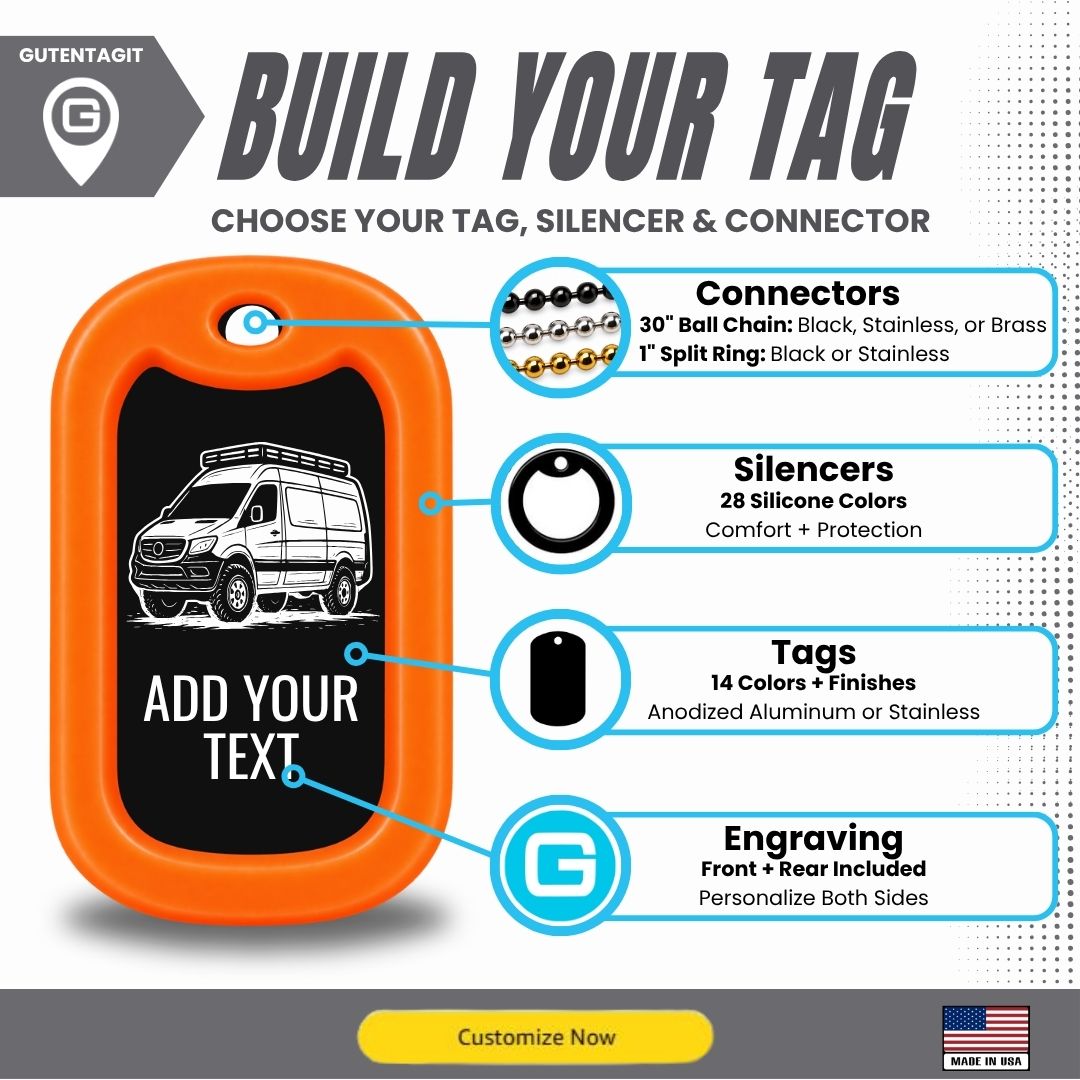 Class B Sprinter Van Life - Personalized Camper Van ID