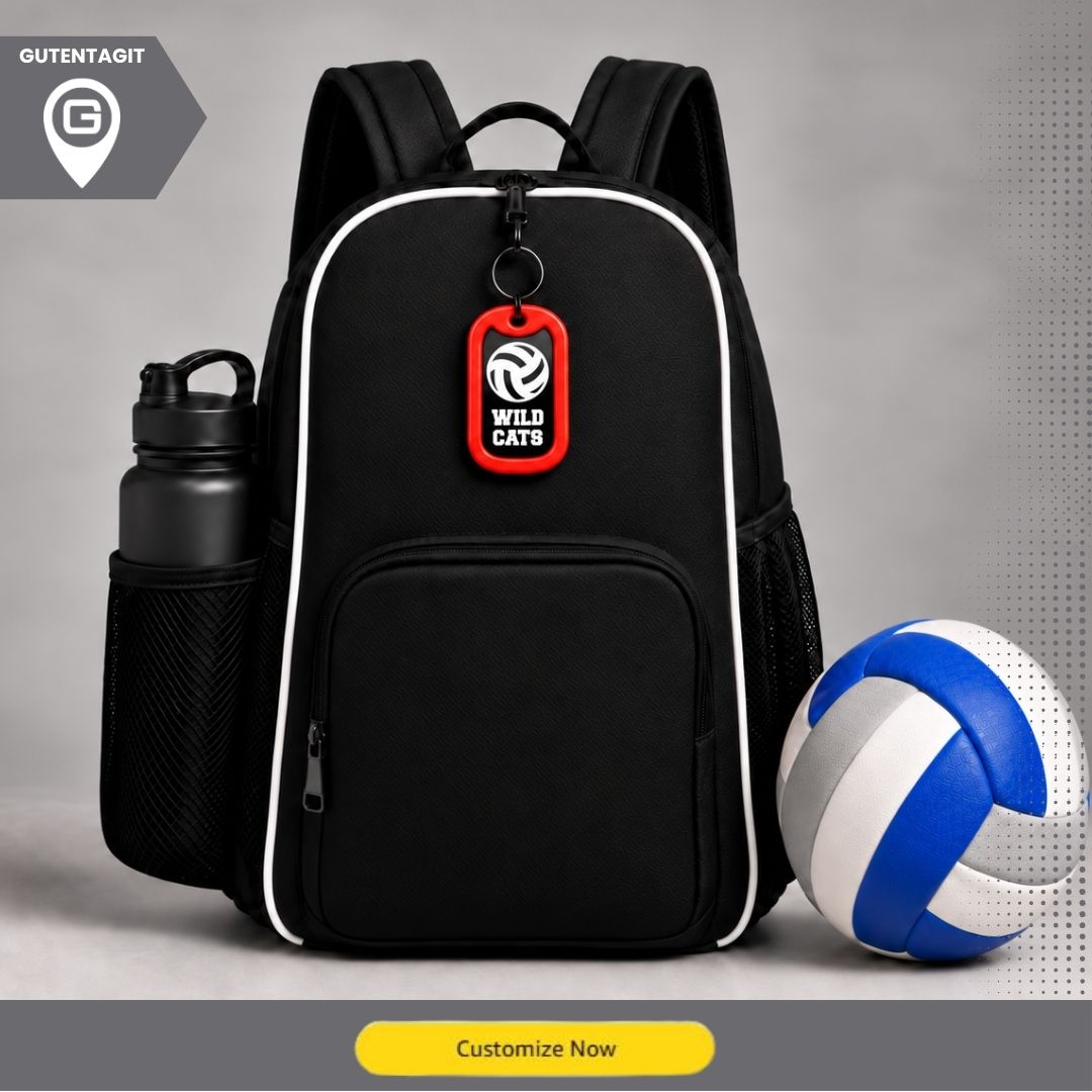 Volleyball Team Dog Tag Necklace – Personalized