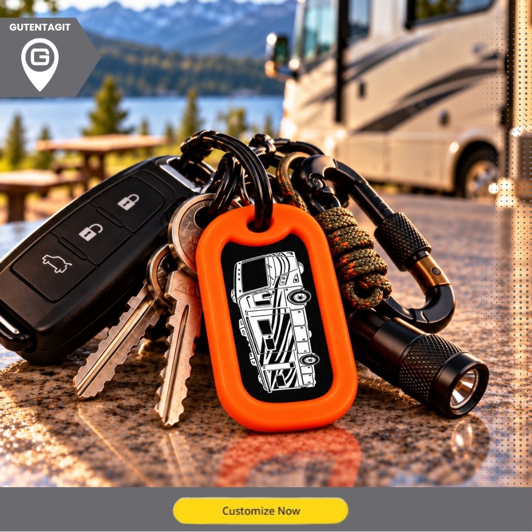 Class A RV Motorhome Dog Tag – Personalized