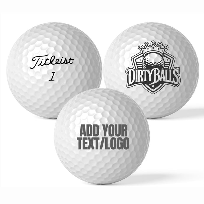 DIRTY BALLS - Titleist Pro V1 ® - Custom Logo Golf Balls