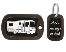 Load image into Gallery viewer, Motorhome Class A RV Dog Tag Key Chain