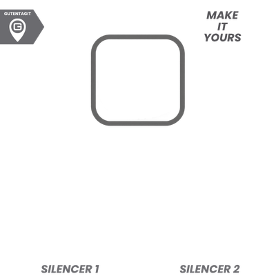 Dog Tag Tune Up Kit – Replacement Connector + 2 Silencers design